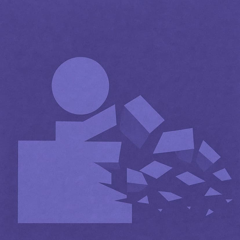 Negative Disintegration